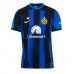 Cheap Inter Milan Lautaro Martinez #10 Home Football Shirt 2023-24 Short Sleeve